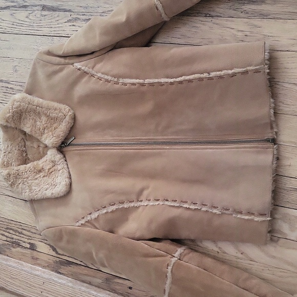 Winlit Women's Lined Leather Jacket - Picture 5 of 6